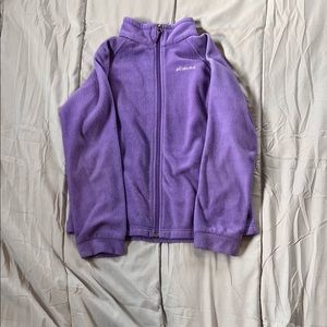 Columbia Purple Benton Springs Fleece Full Zip Jacket